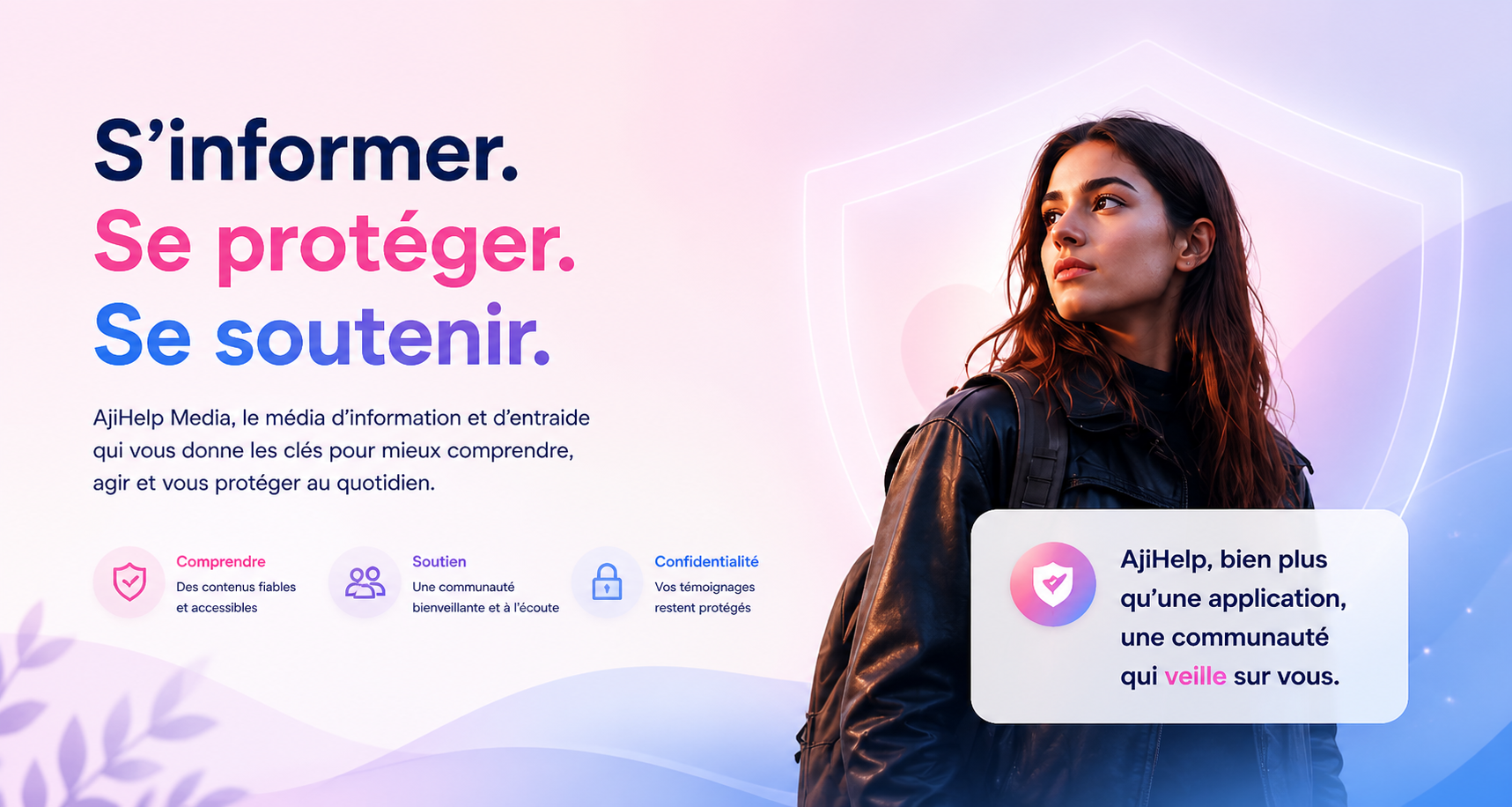 AjiHelp Media — S'informer, se protéger, se soutenir